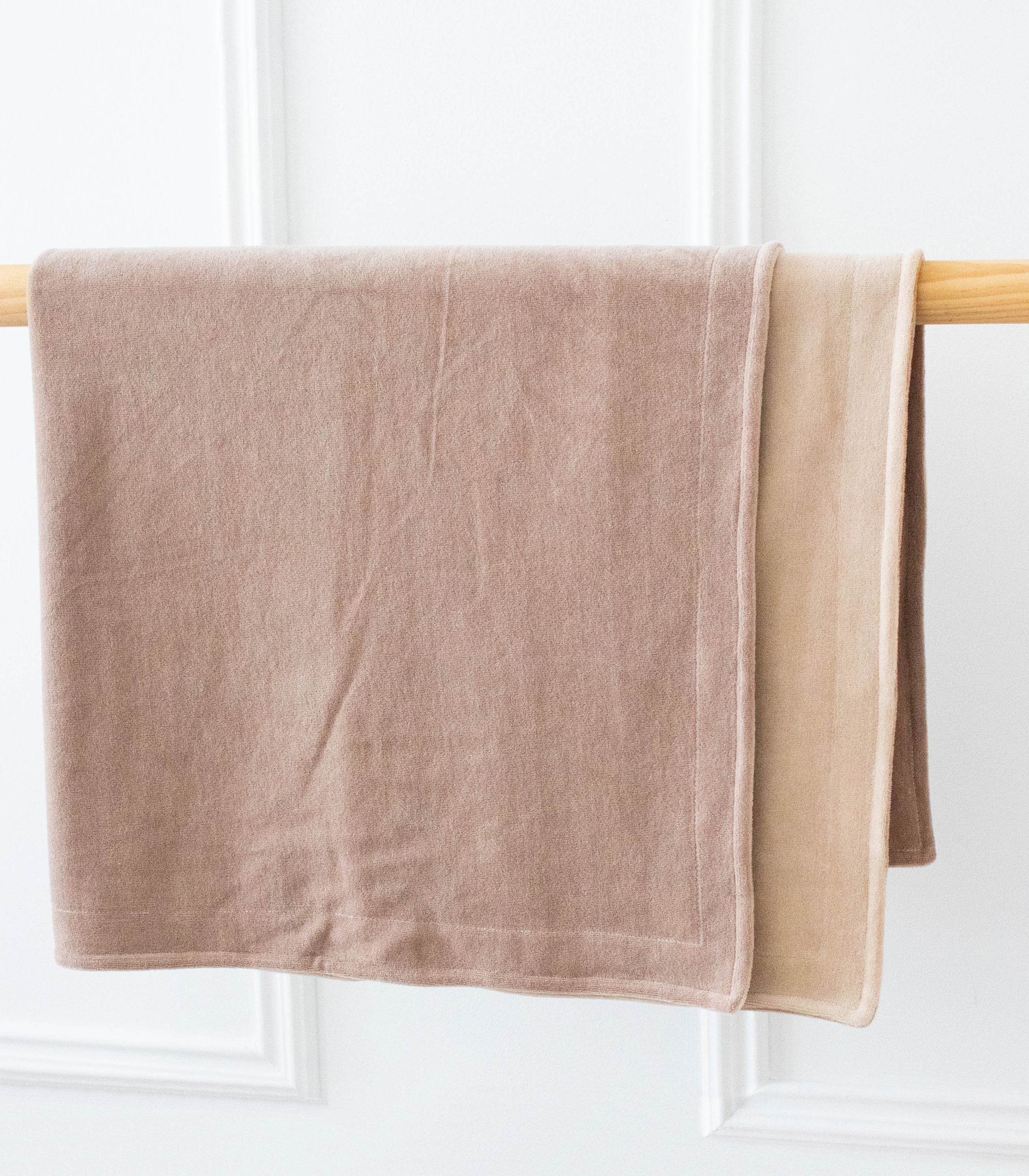 Плед велюр дитячий демісезонний Капучіно/беж