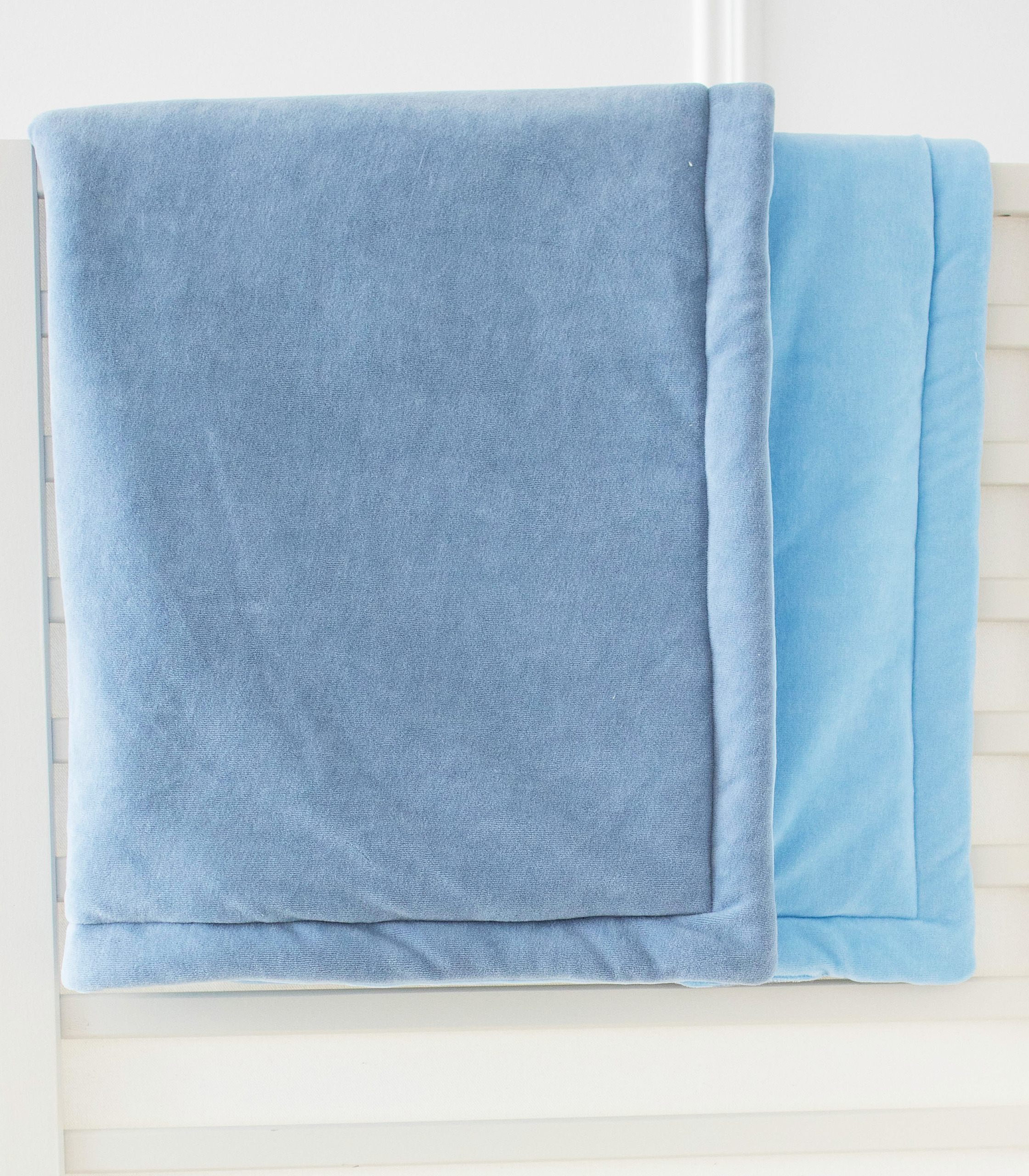 Плед утеплений Джинс/блакитний