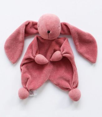 Комфортер “Зайчик” Суха троянда