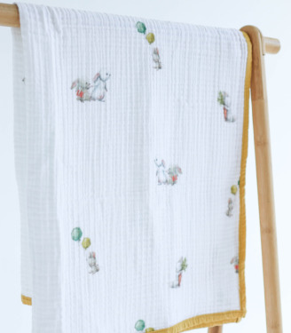 Плед мусліновий “Зайчики”