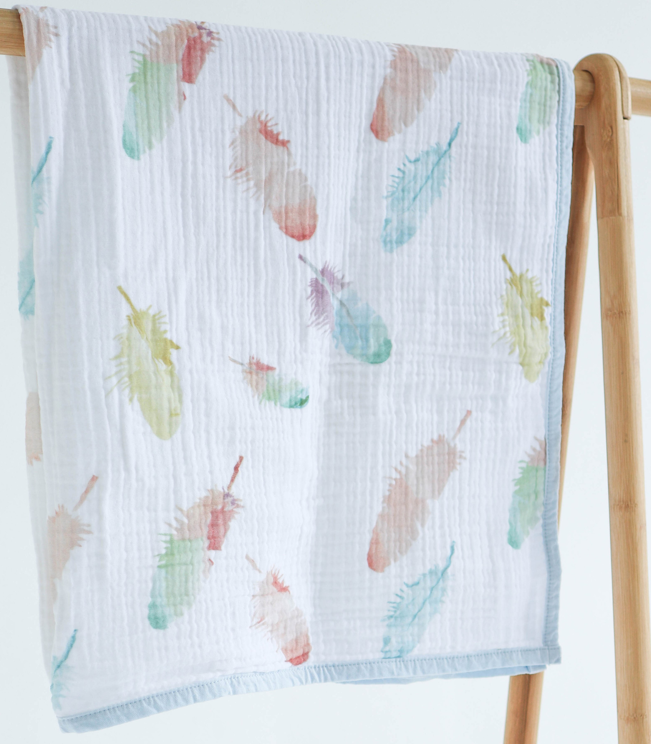 Плед мусліновий “Пір’я”