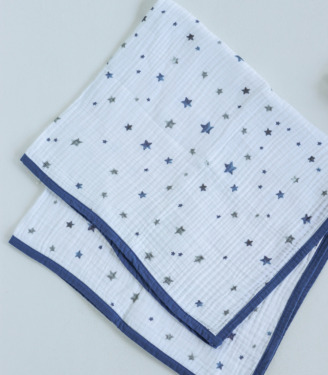 Плед мусліновий “Зірочки”