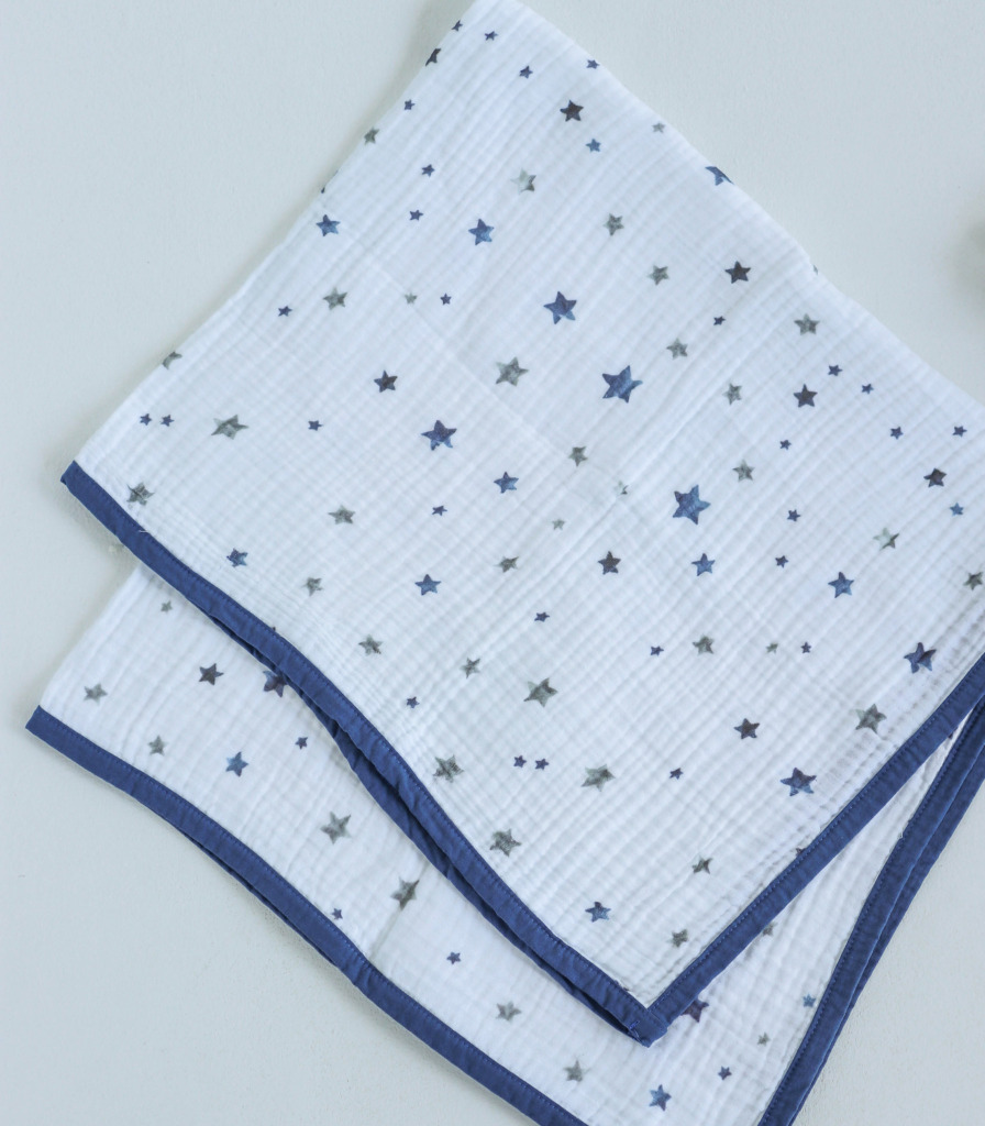 Плед мусліновий “Зірочки”