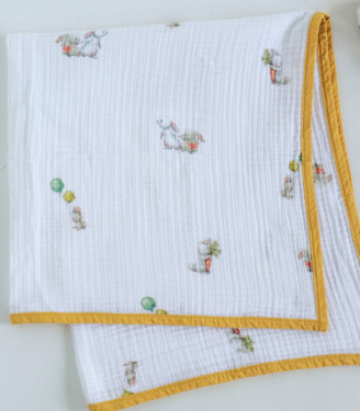 Плед мусліновий “Зайчики”