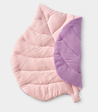 Килимок Листочок Бузок/рожевий