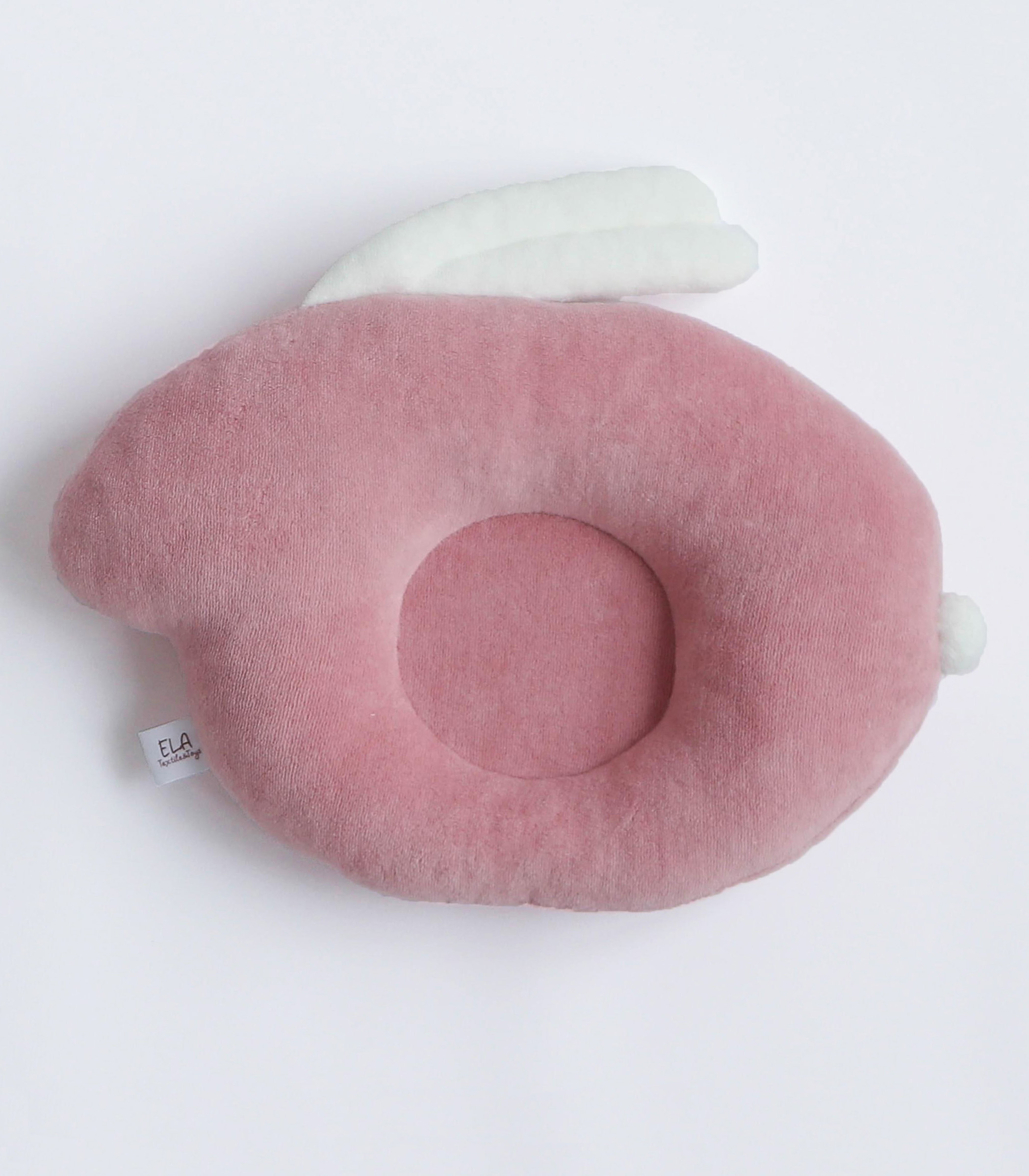 Ортопедична подушка “Зайчик” Темна пудра