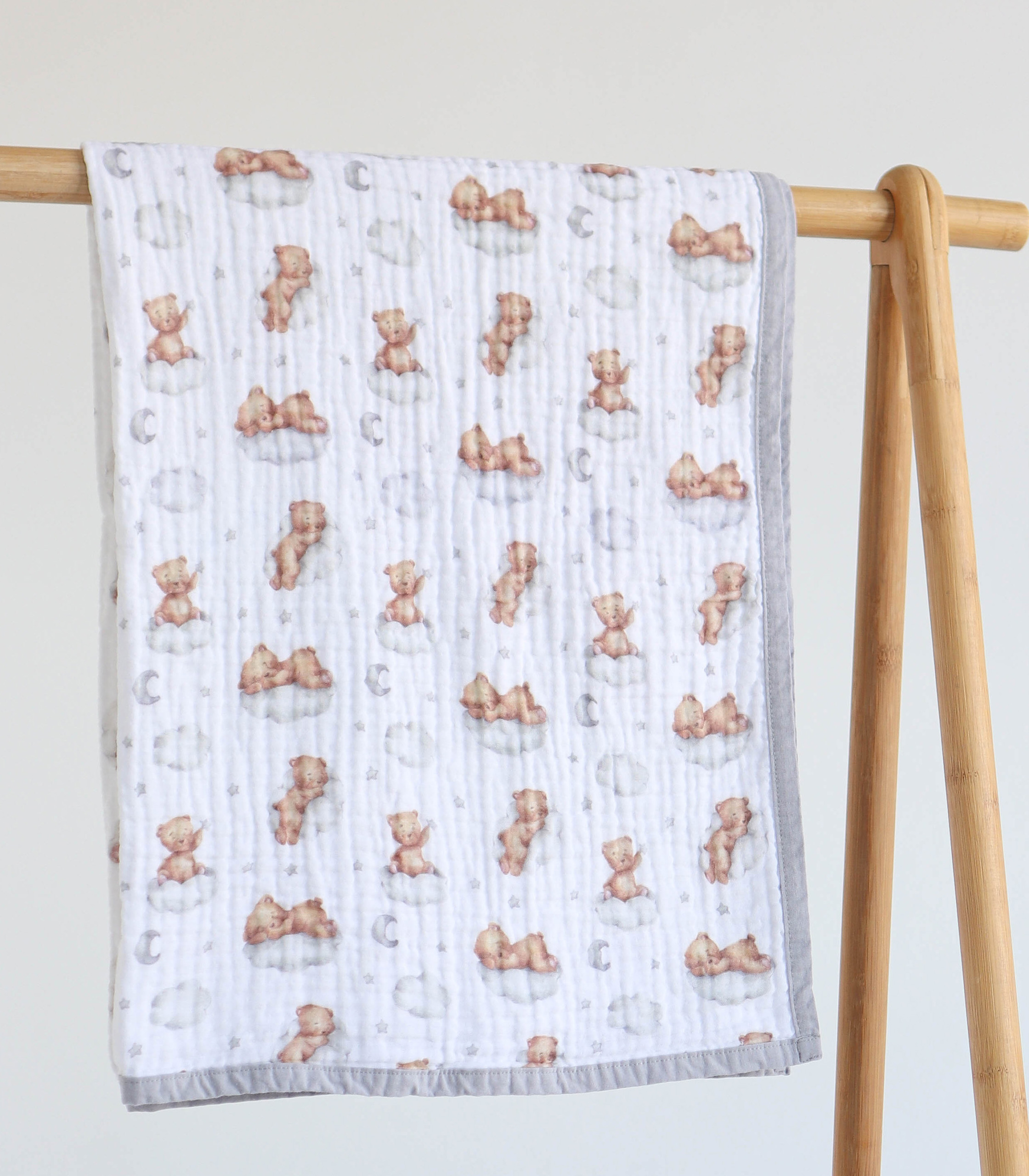 Плед мусліновий “Ведмедики”