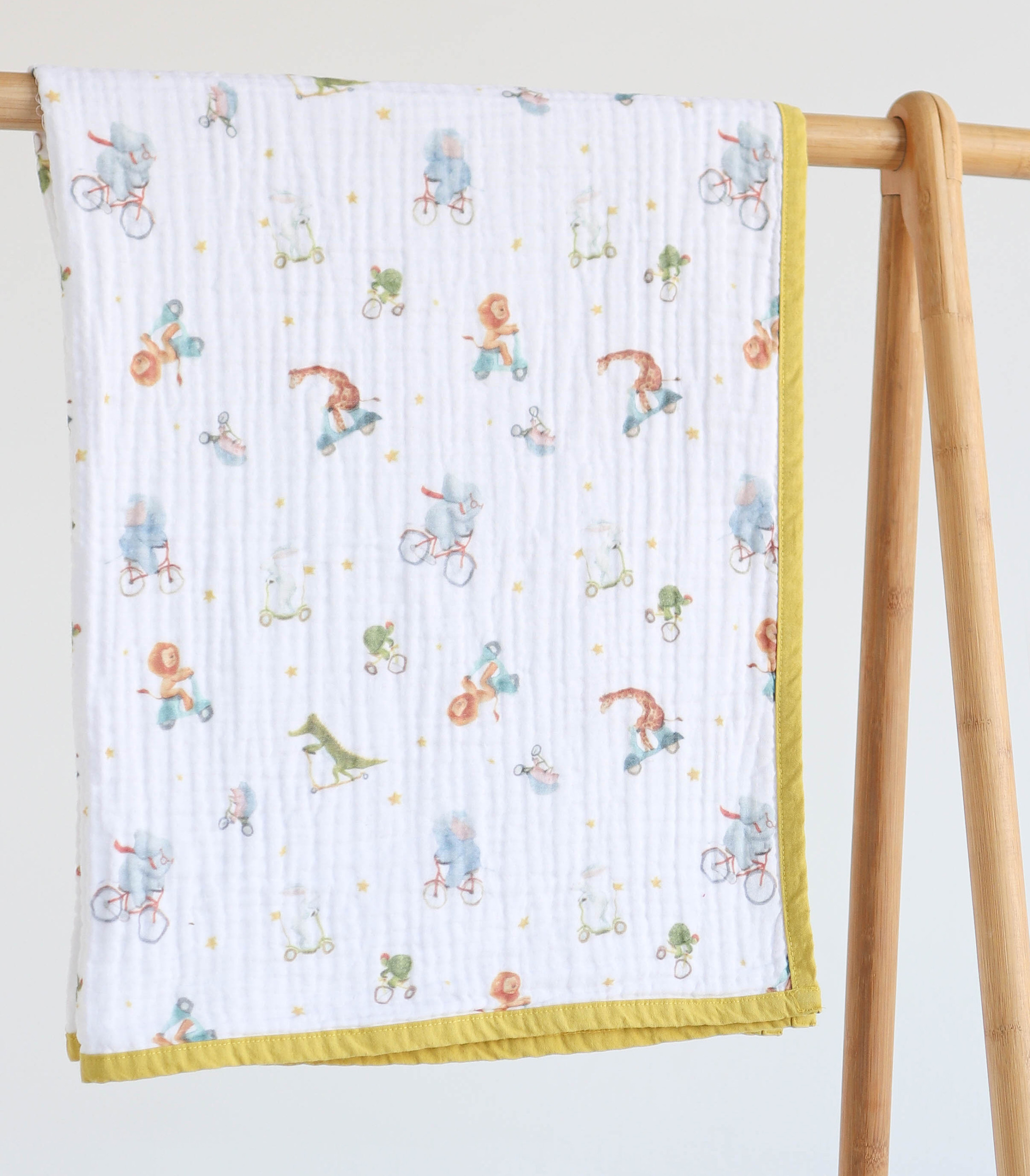 Плед мусліновий “Звірята”