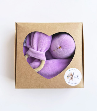 Комплект комфортер+ гризунець Бузок