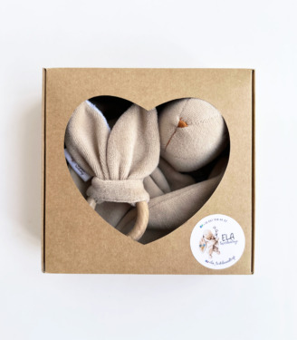 Комплект комфортер+ гризунець Бежевий