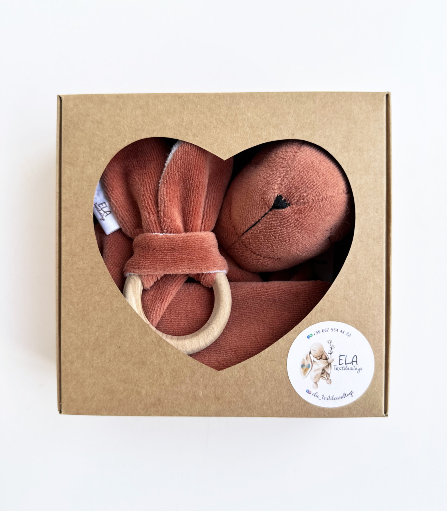 Комплект комфортер+ гризунець Терракот