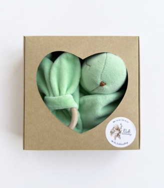 Комплект комфортер+ гризунець Салатовий