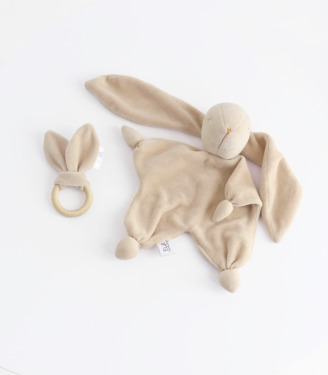 Комплект комфортер+ гризунець Бежевий