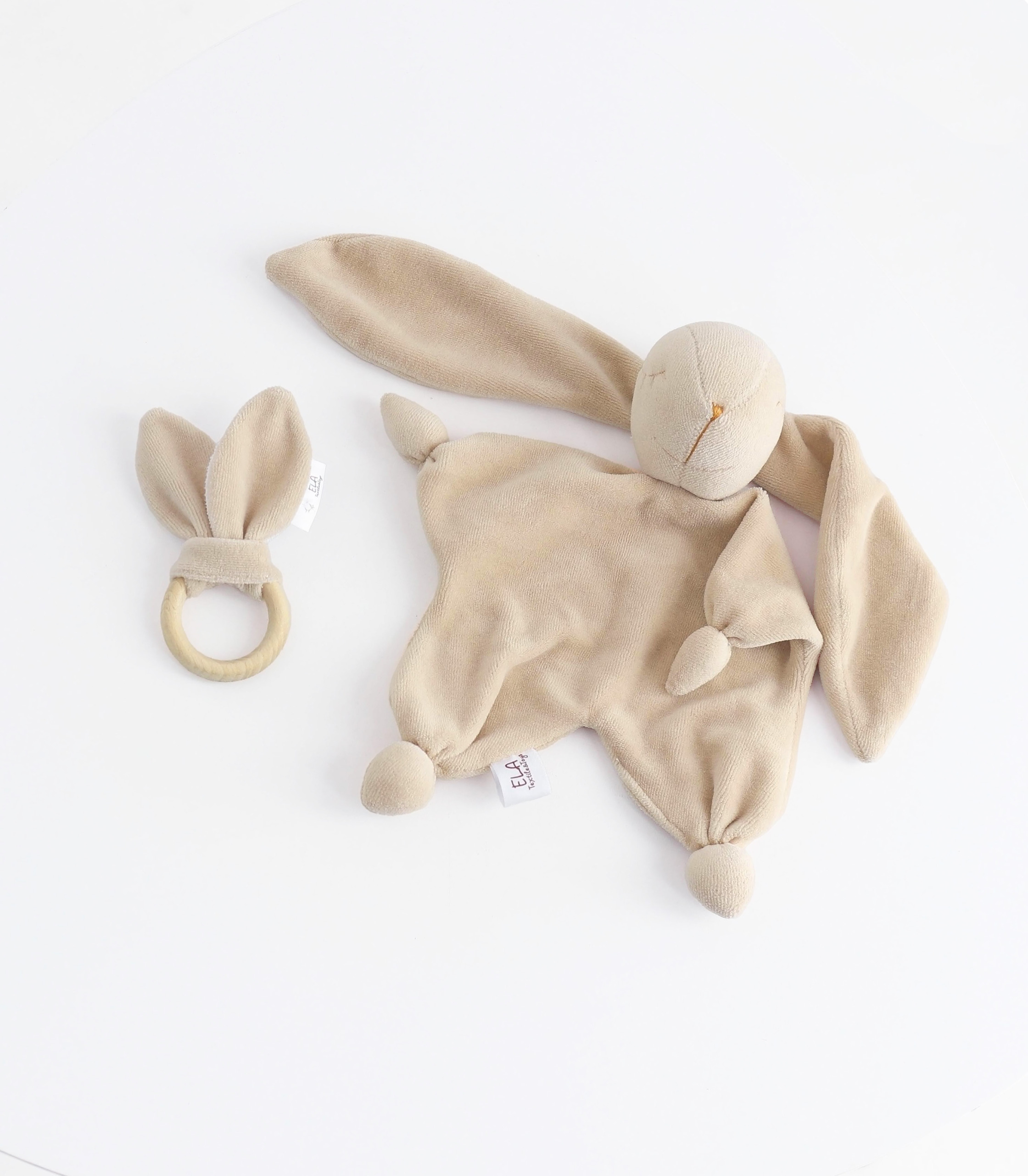 Комплект комфортер+ гризунець Бежевий