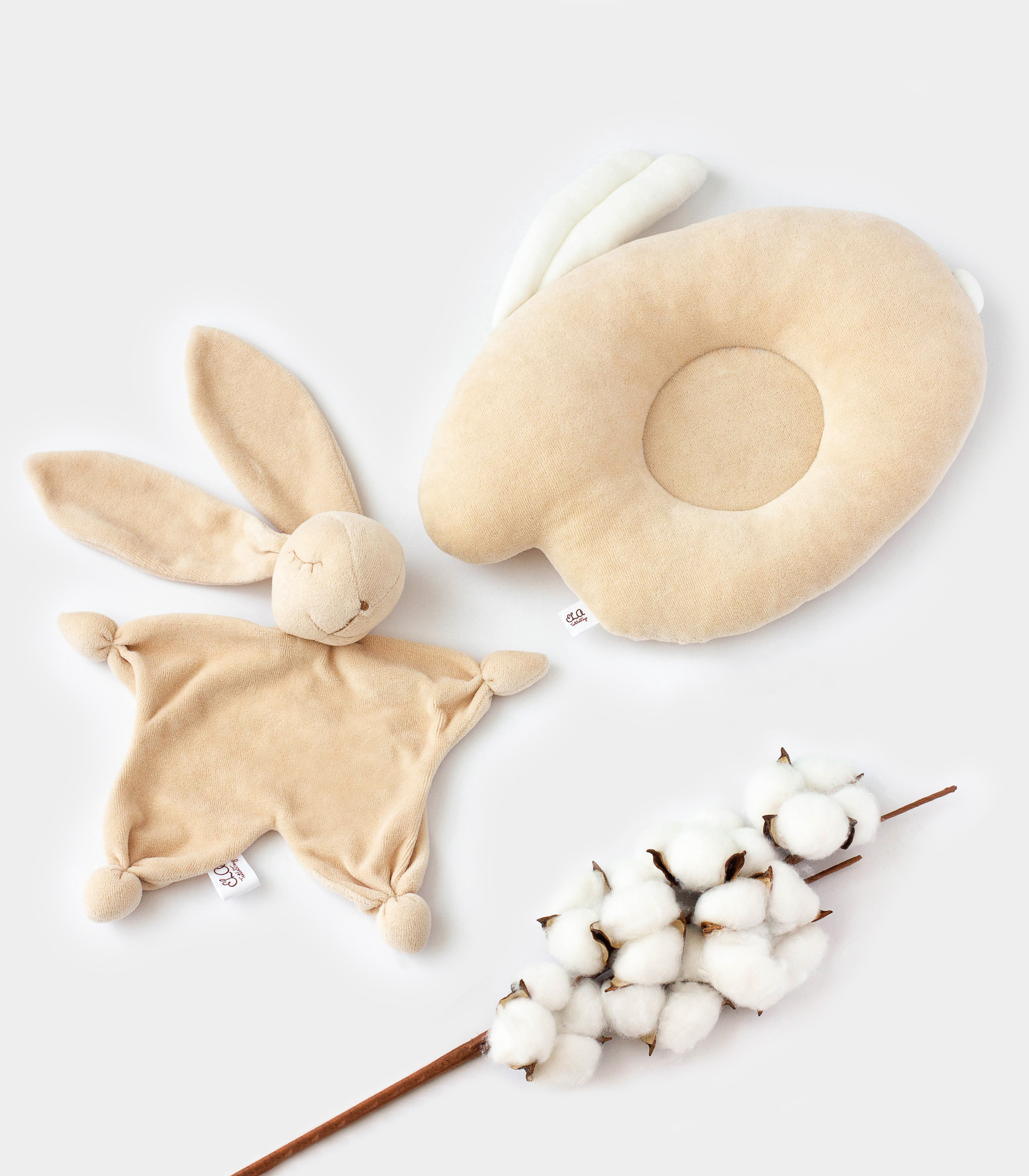 Комплект подушка+комфортер Бежевий