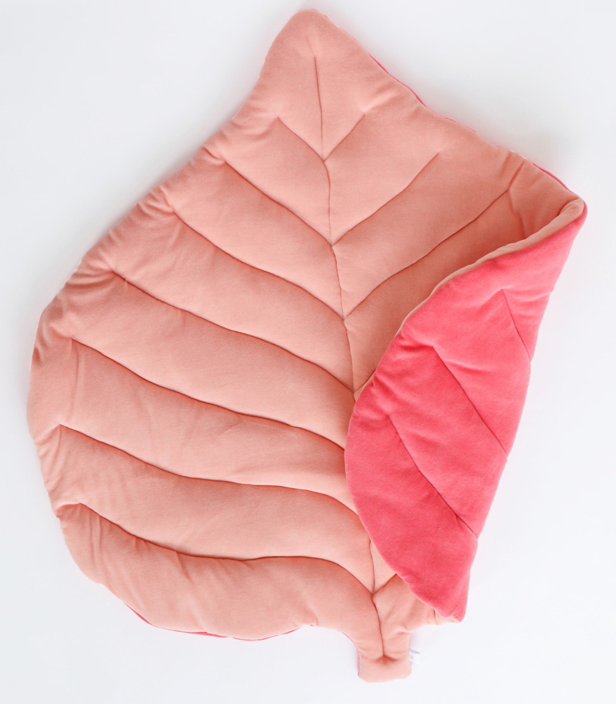 Килимок Листочок Барбі/персик