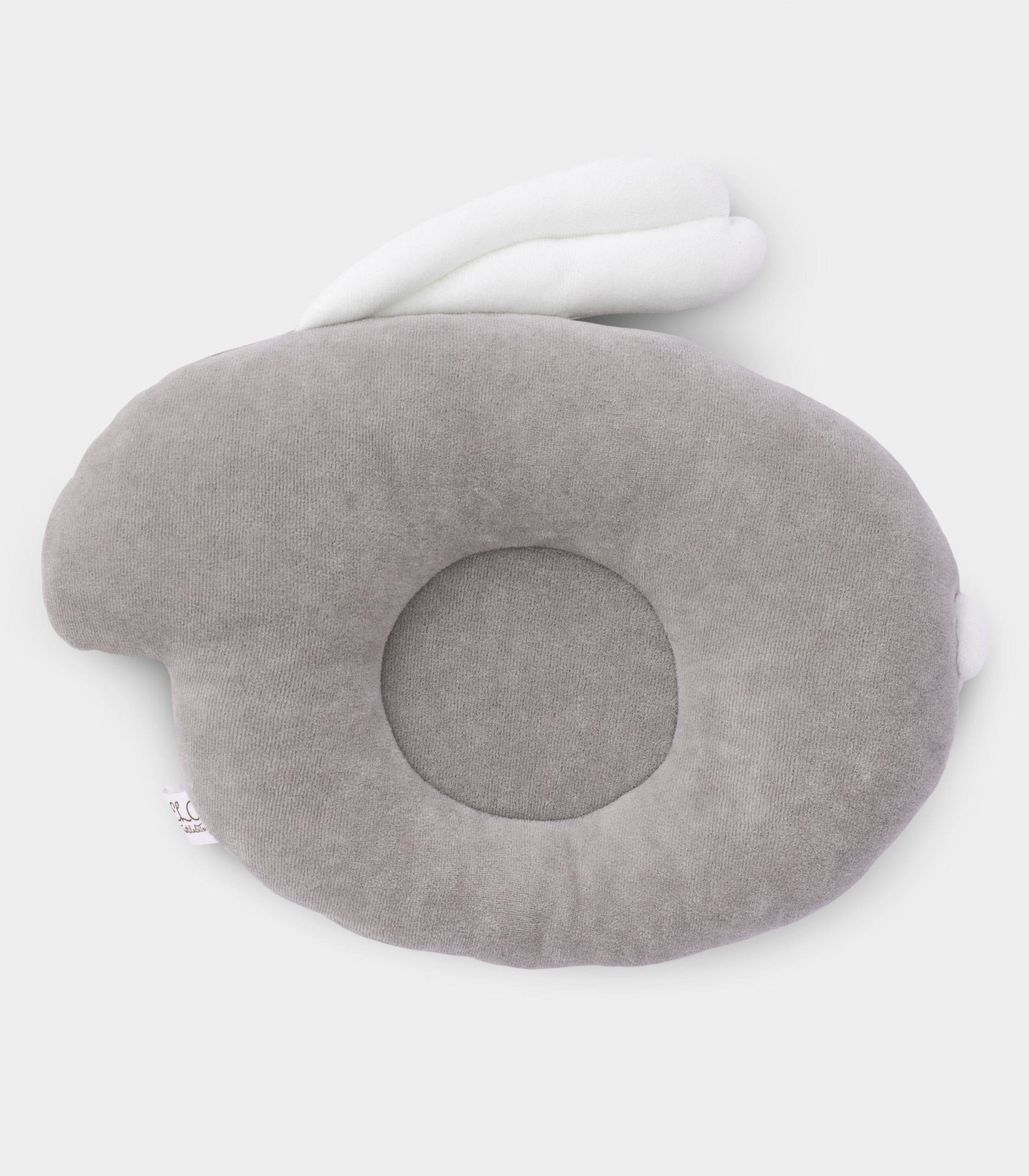 Ортопедична подушка “Зайчик” Темно сіра