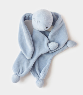 Комфортер “Зайчик” Джинсовий