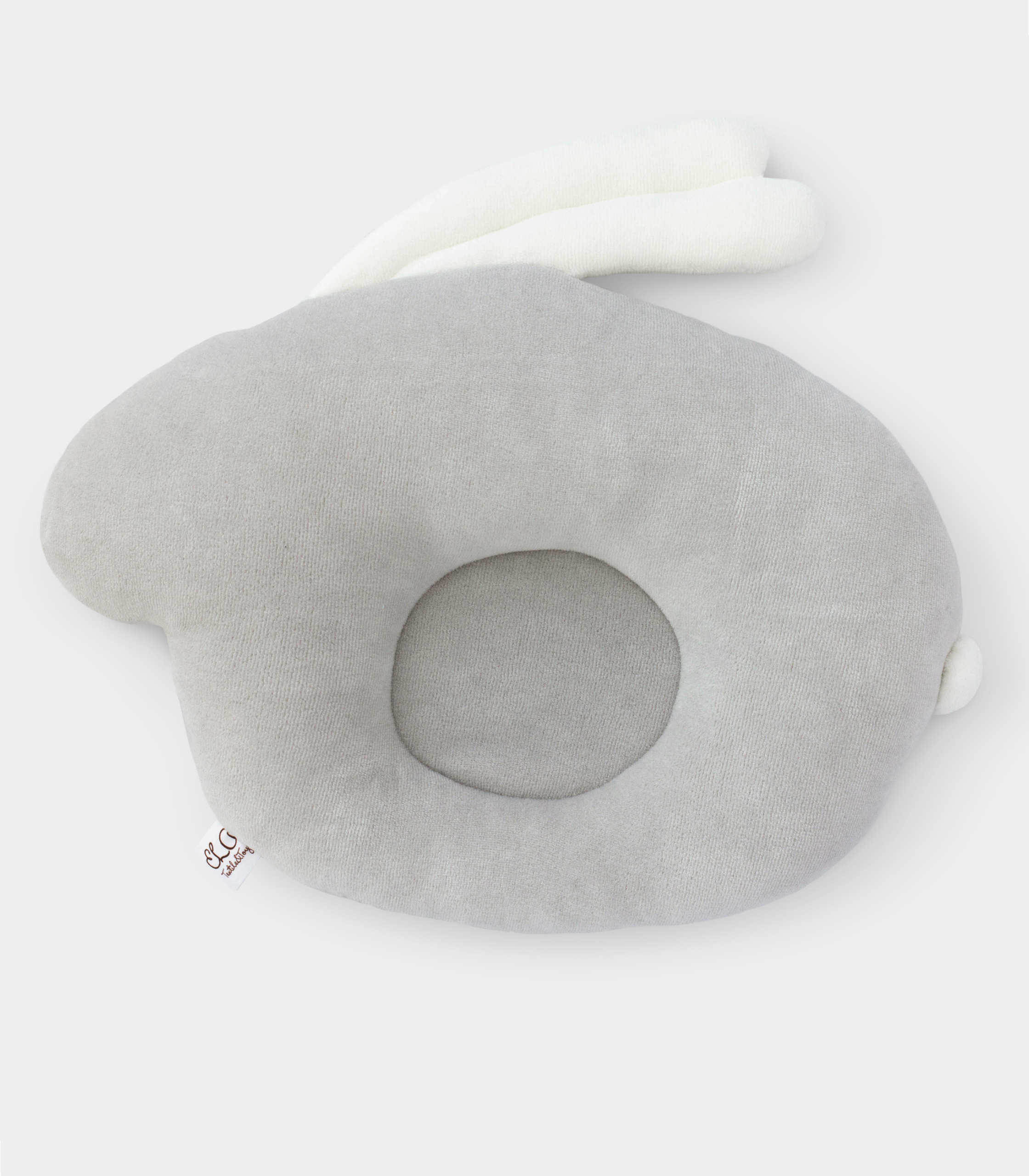 Ортопедична подушка “Зайчик” Світло сіра