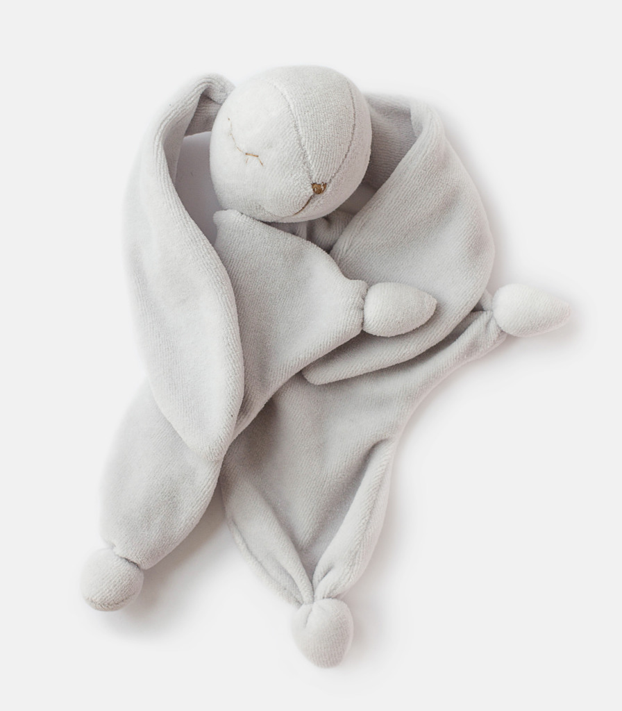 Комфортер “Зайчик” Світло сірий