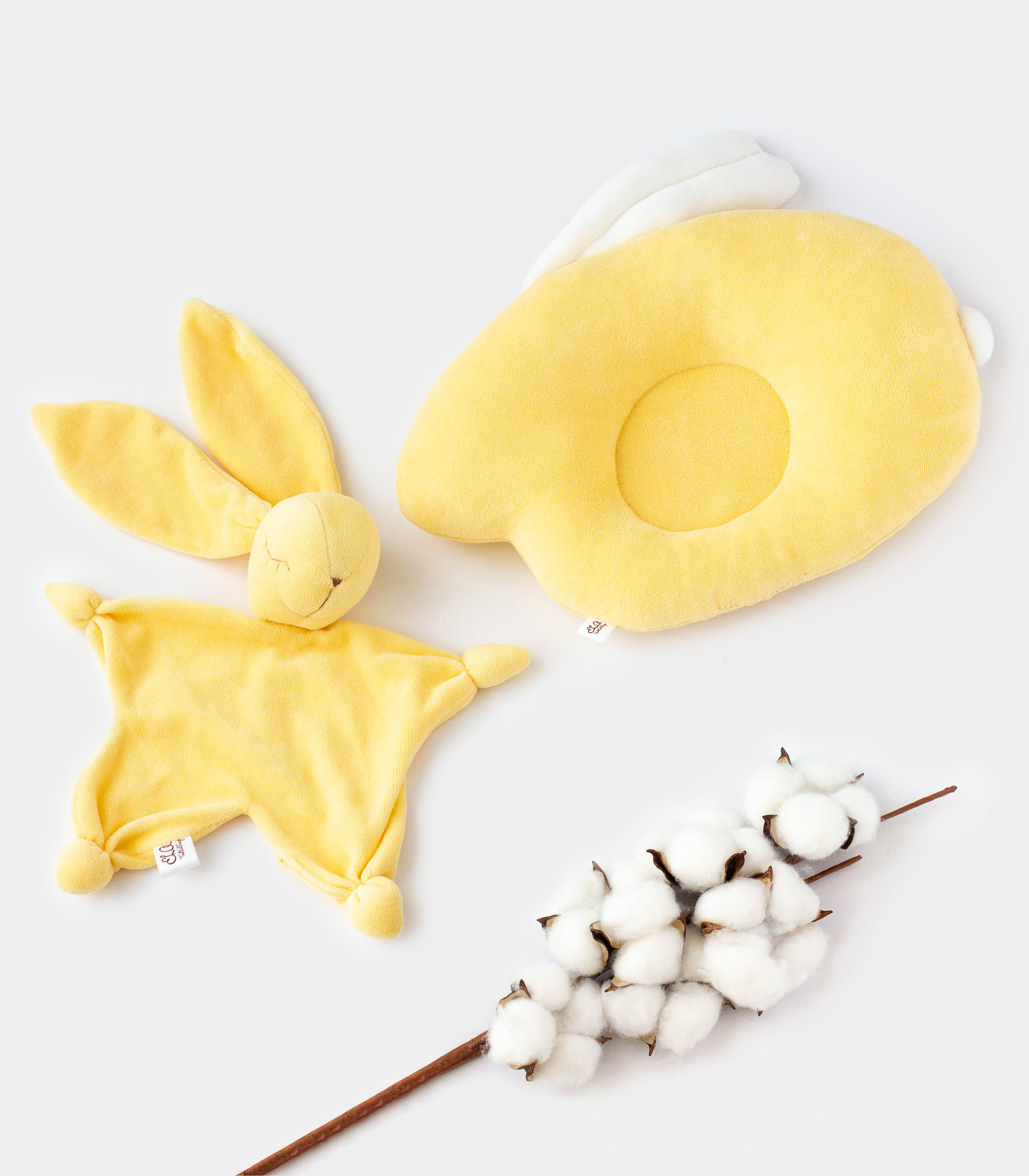 Комплект подушка+комфортер Жовтий