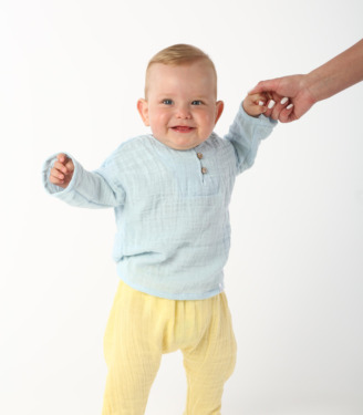 Костюм мусліновий “Жовто/блакитний”