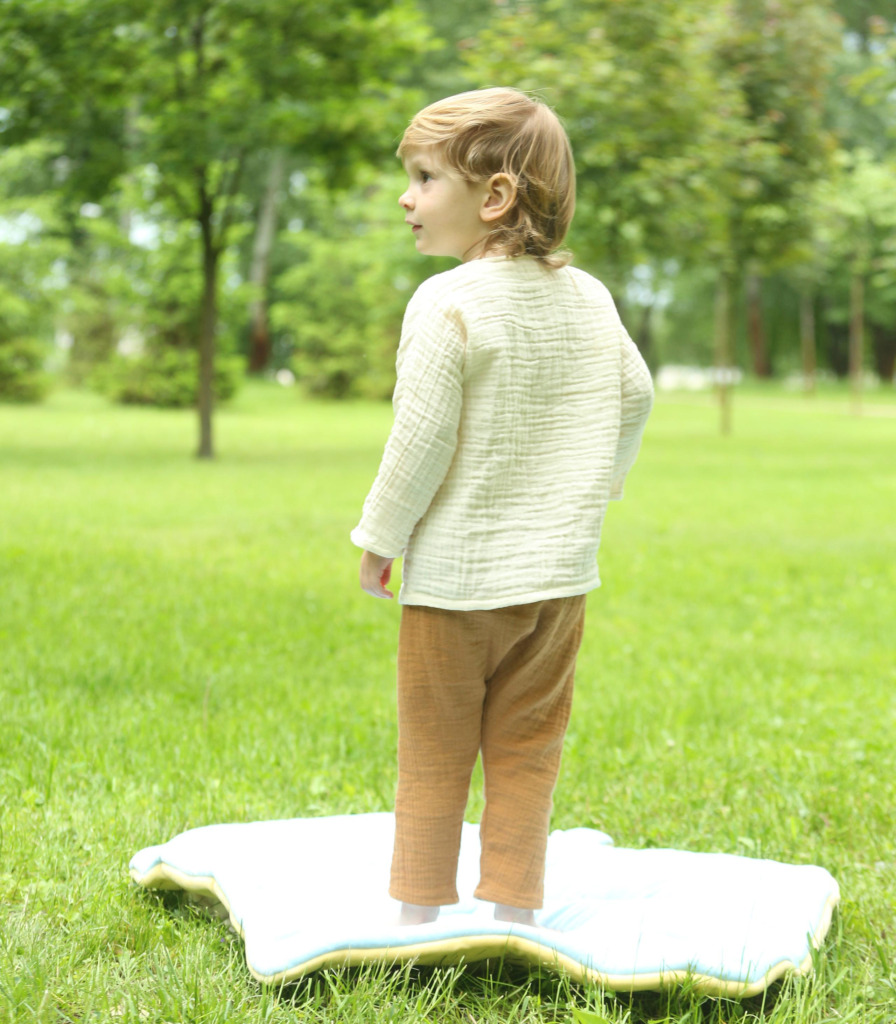 Костюм мусліновий “Беж/коричневий”