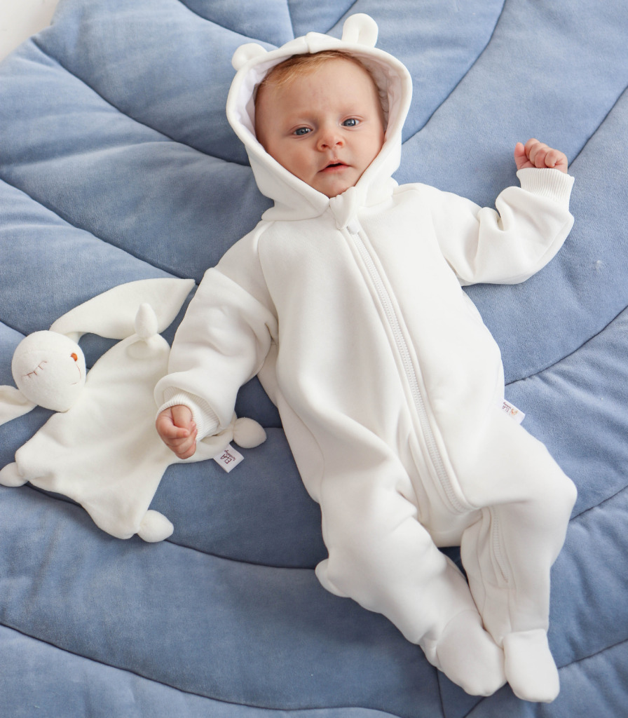 Комбінезон на флісі “Молочний”