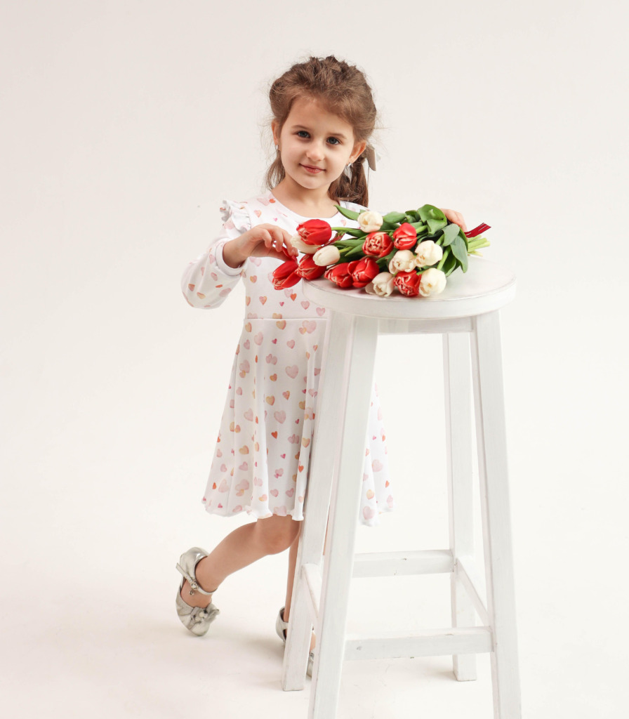 Сукня інтерлок “Сердечка”