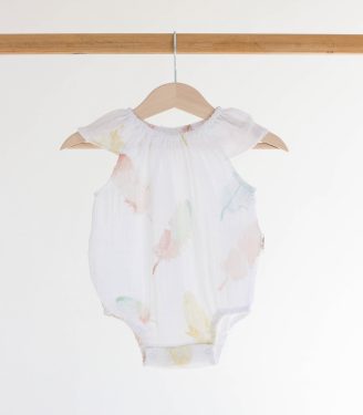 Боді мусліновий “Пір’я”