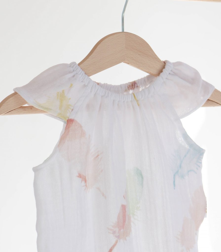 Боді мусліновий “Пір’я”