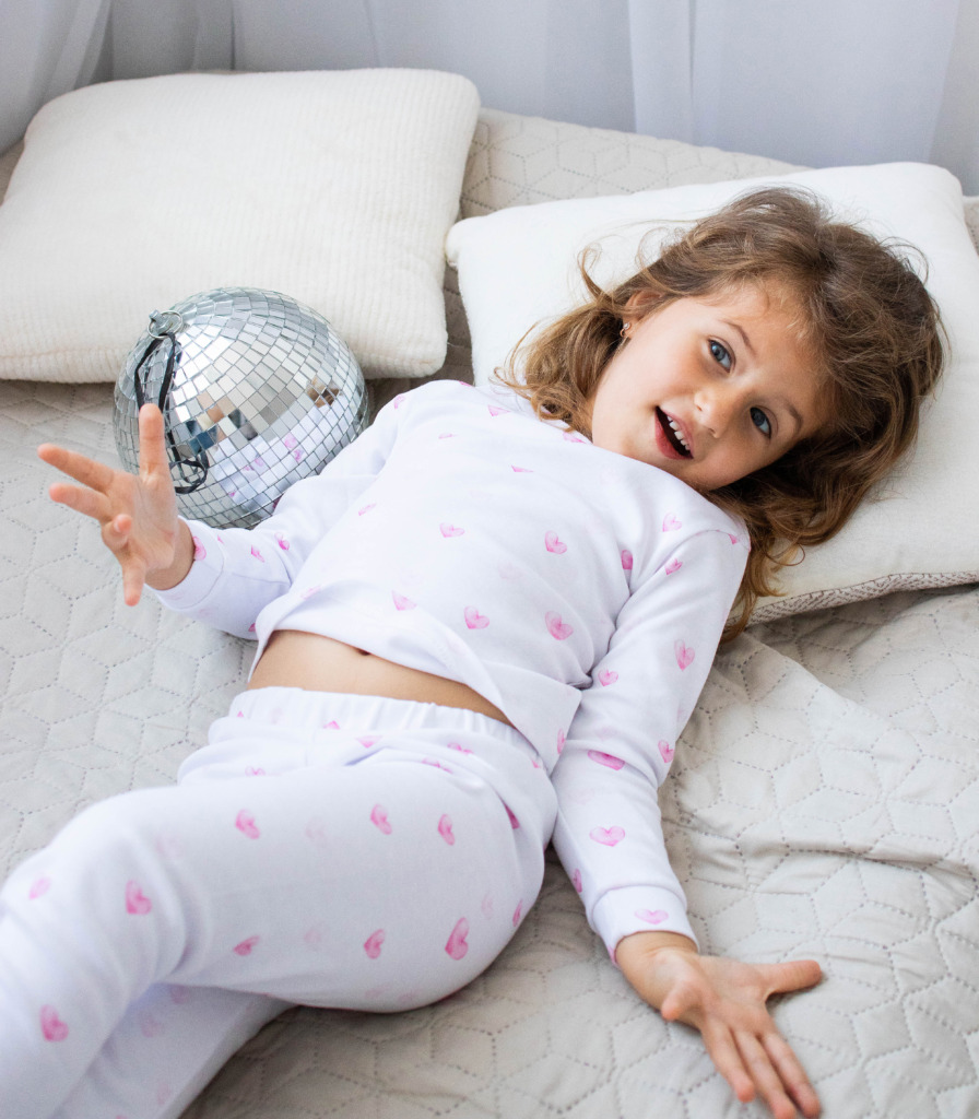 Піжама роздільна “Сердечка”