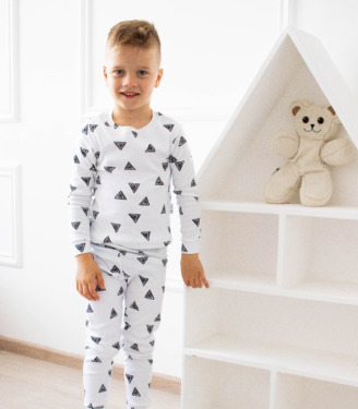 Піжама роздільна “Трикутники”