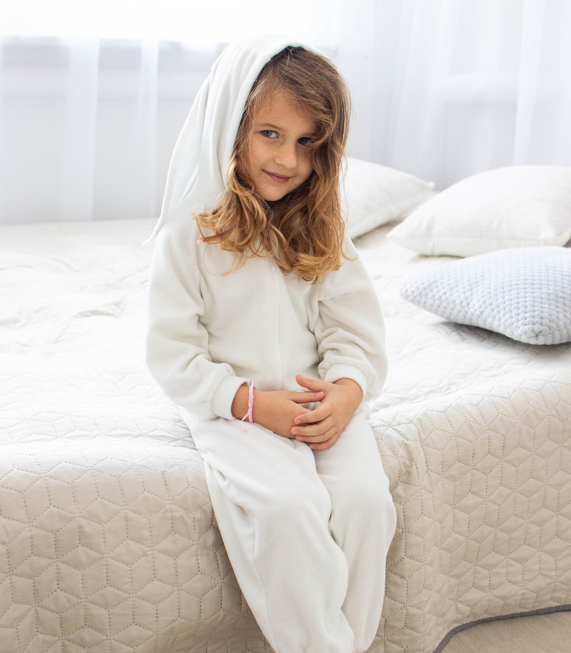 Піжама Кігурумі Зайчик “Молочний”