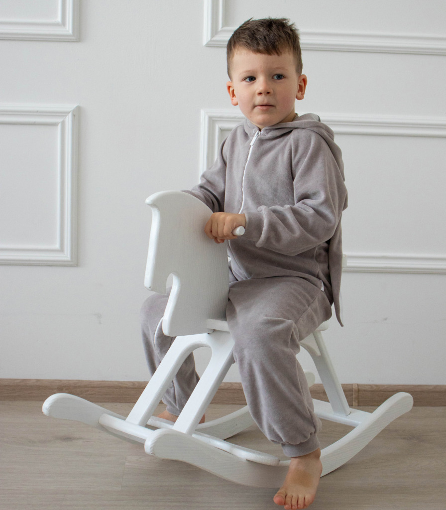 Піжама Кігурумі Зайчик “Темно-сірий”