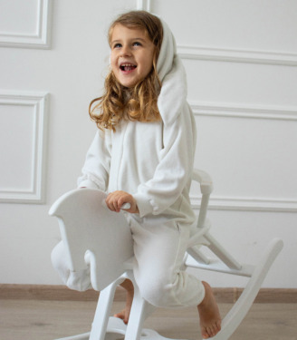 Піжама Кігурумі Зайчик “Молочний”