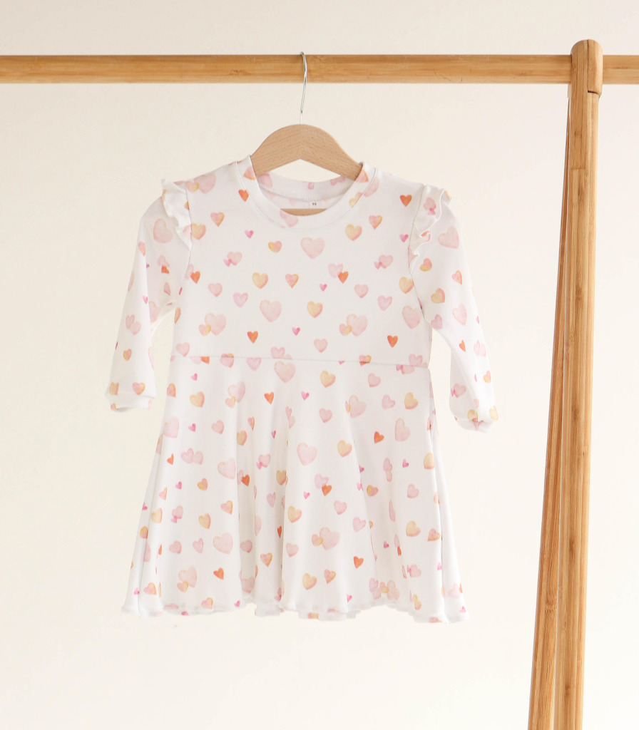 Сукня інтерлок “Сердечка”