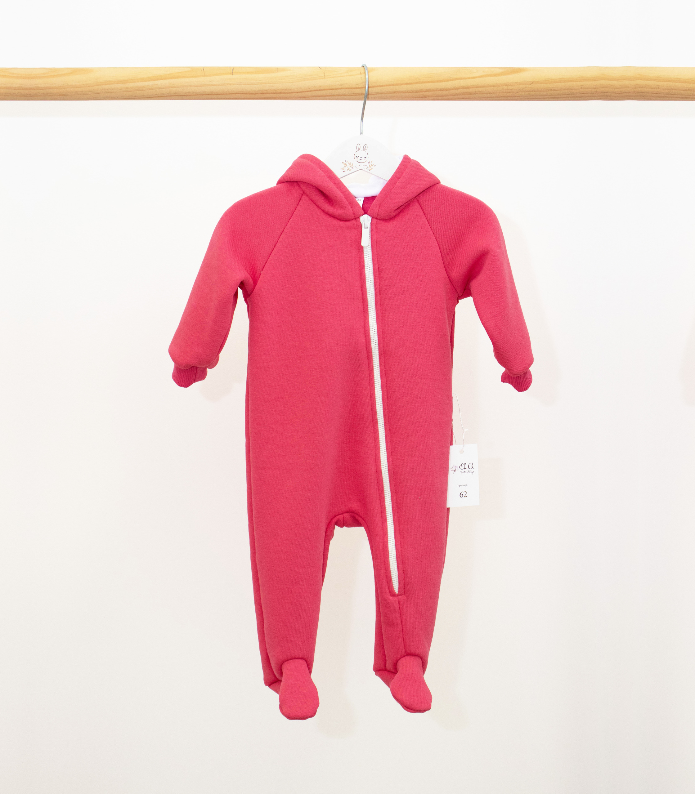 Комбінезон на флісі “Малиновий”