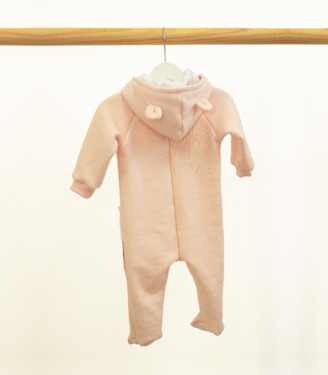 Комбінезон на флісі “Пудровий”