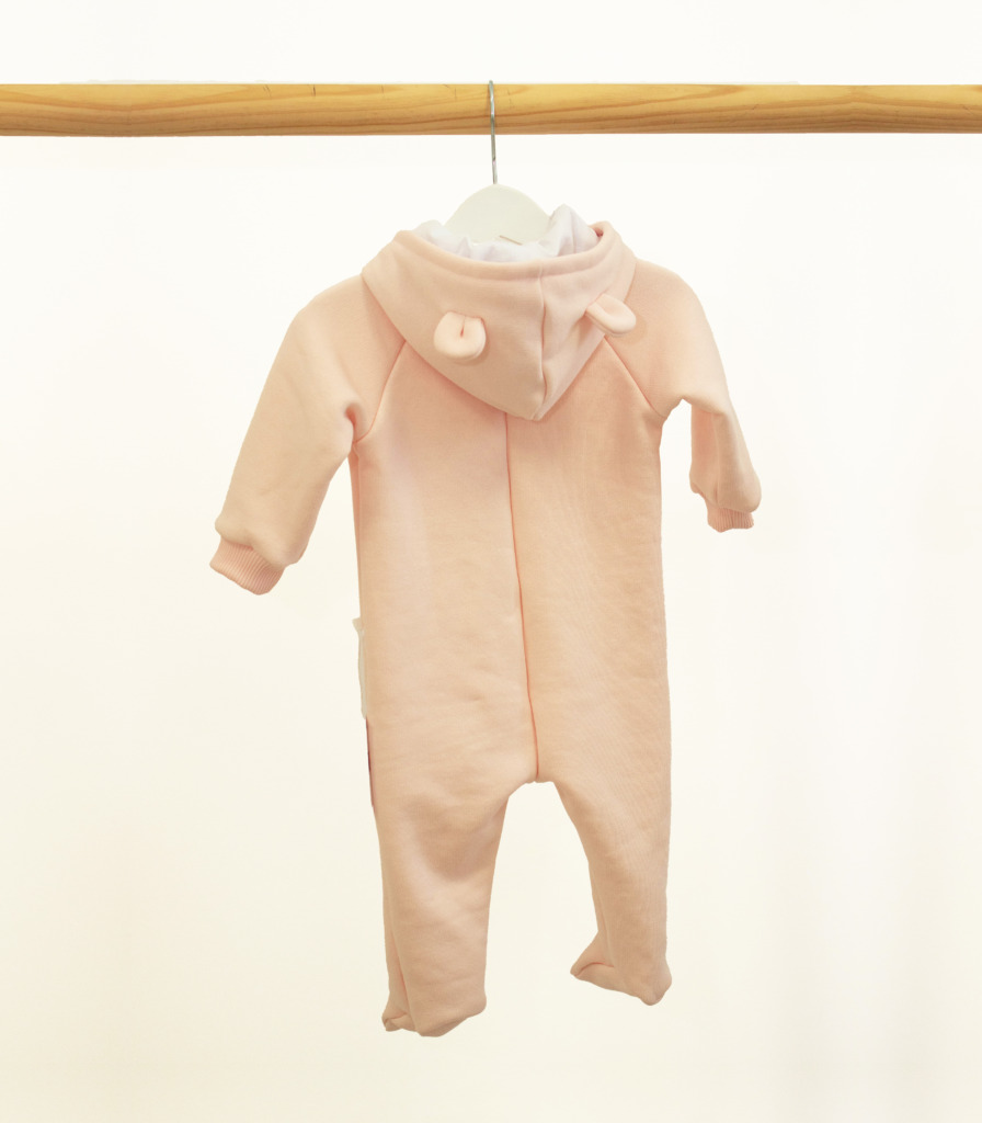 Комбінезон на флісі “Пудровий”