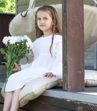 Сукня муслінова “Молочна”