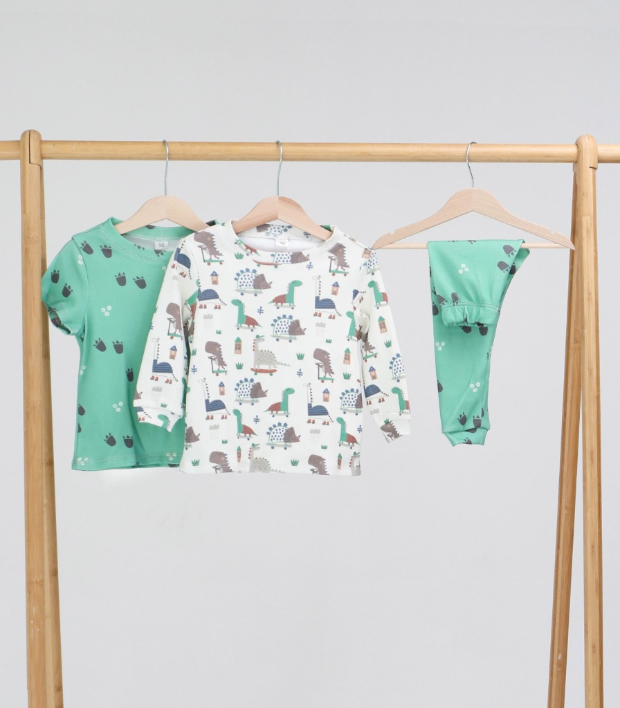 Піжамний компект-трійка “Діно”