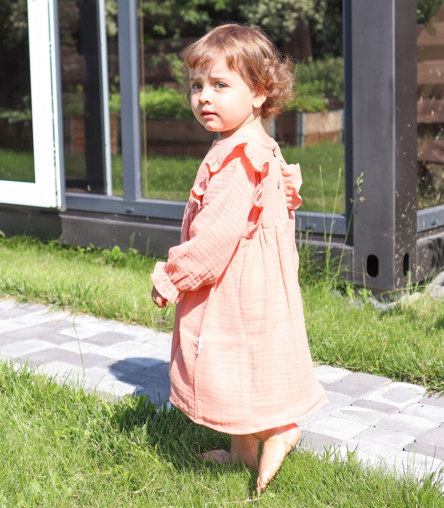 Сукня муслінова “Абрикосова”