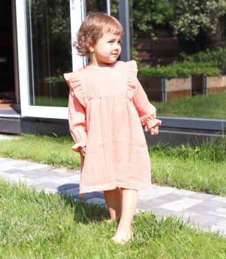 Сукня муслінова “Абрикосова”