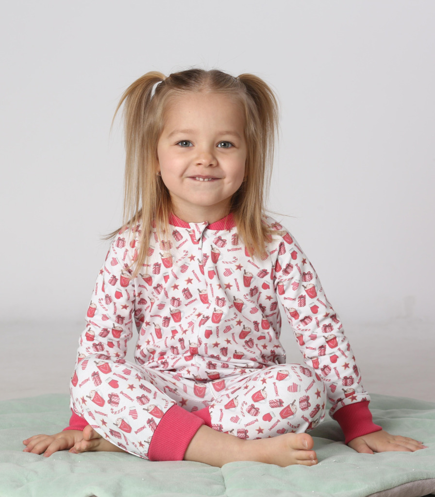 Ромпер новорічний “Рукавички”