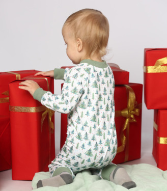 Ромпер новорічний “Ялинки”