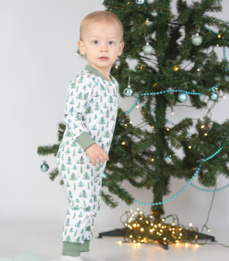Ромпер новорічний “Ялинки”