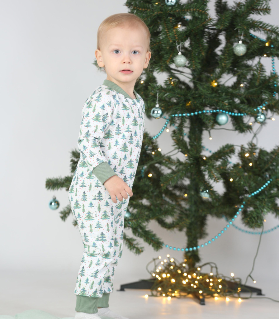 Ромпер новорічний “Ялинки”