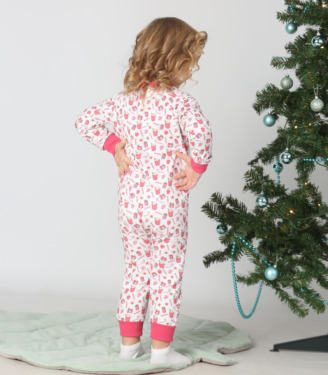 Ромпер новорічний “Рукавички”