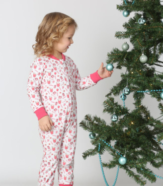 Ромпер новорічний “Рукавички”